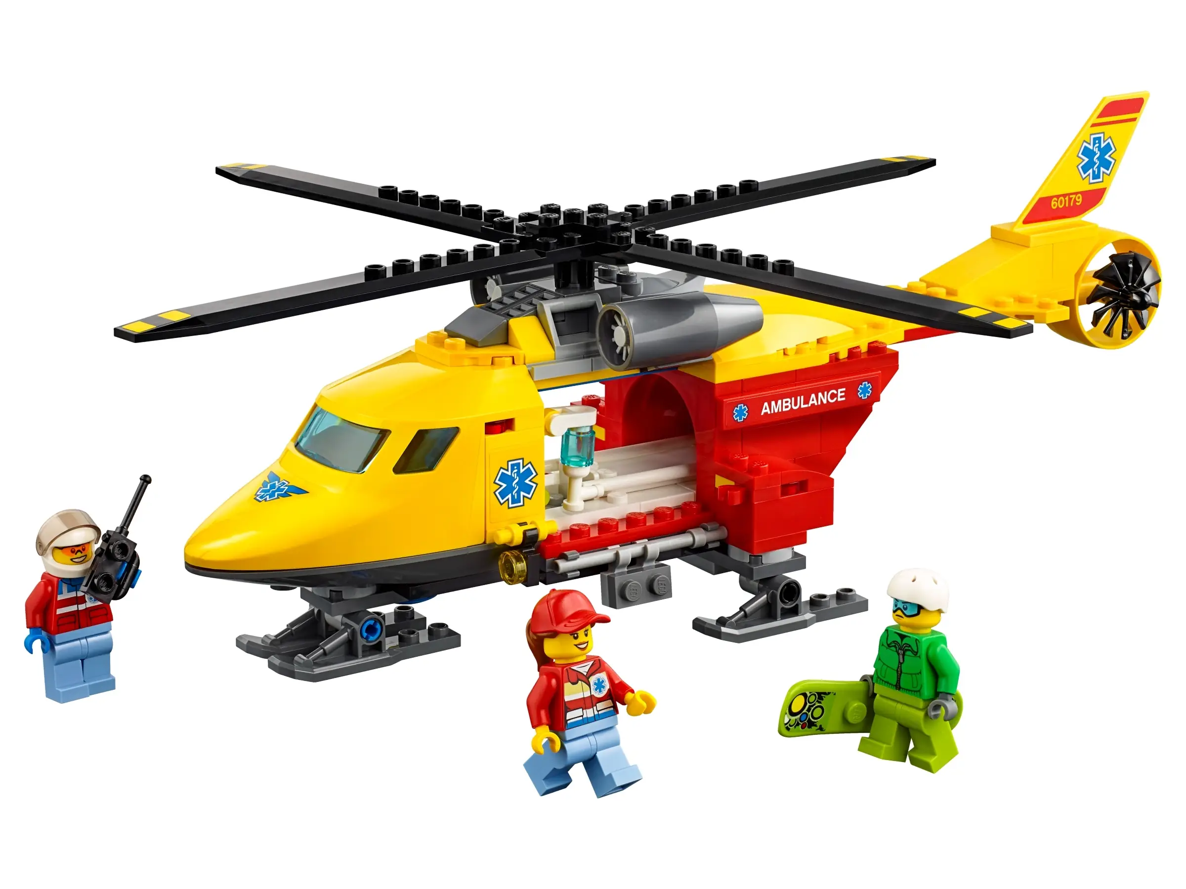 LEGO City Ambulance Helicopter Set 60179 SetDB
