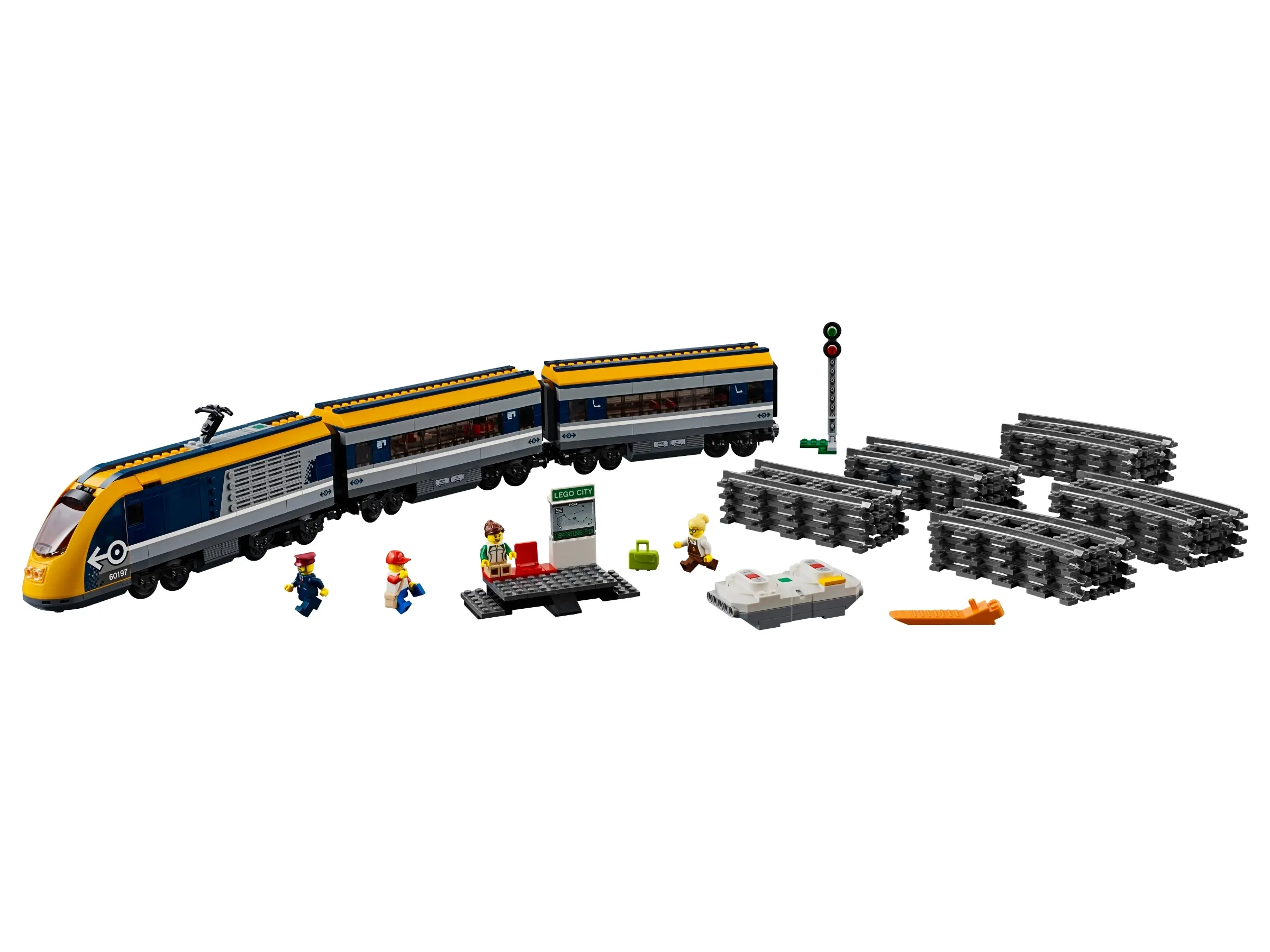 Briksmax Light Kits For Lego City Passenger Train 60197 – Lightailing