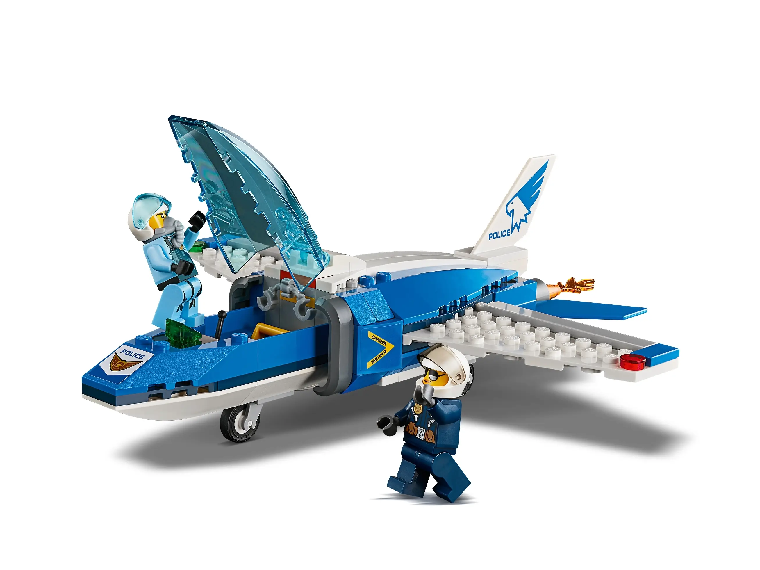 Avion policia lego on sale