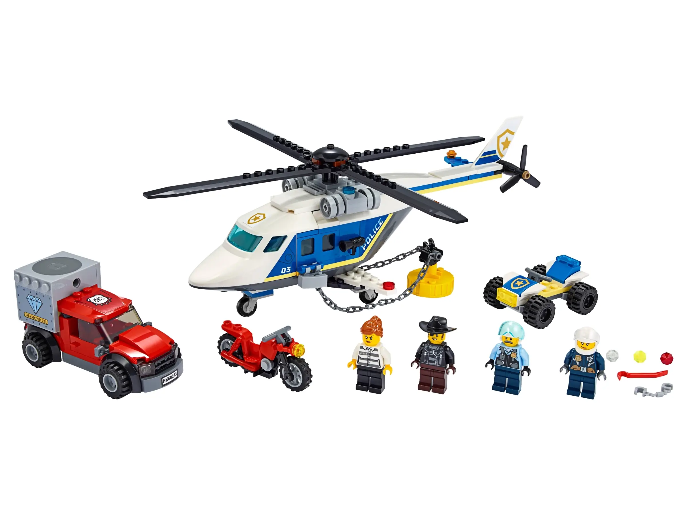 Police chase lego discount set