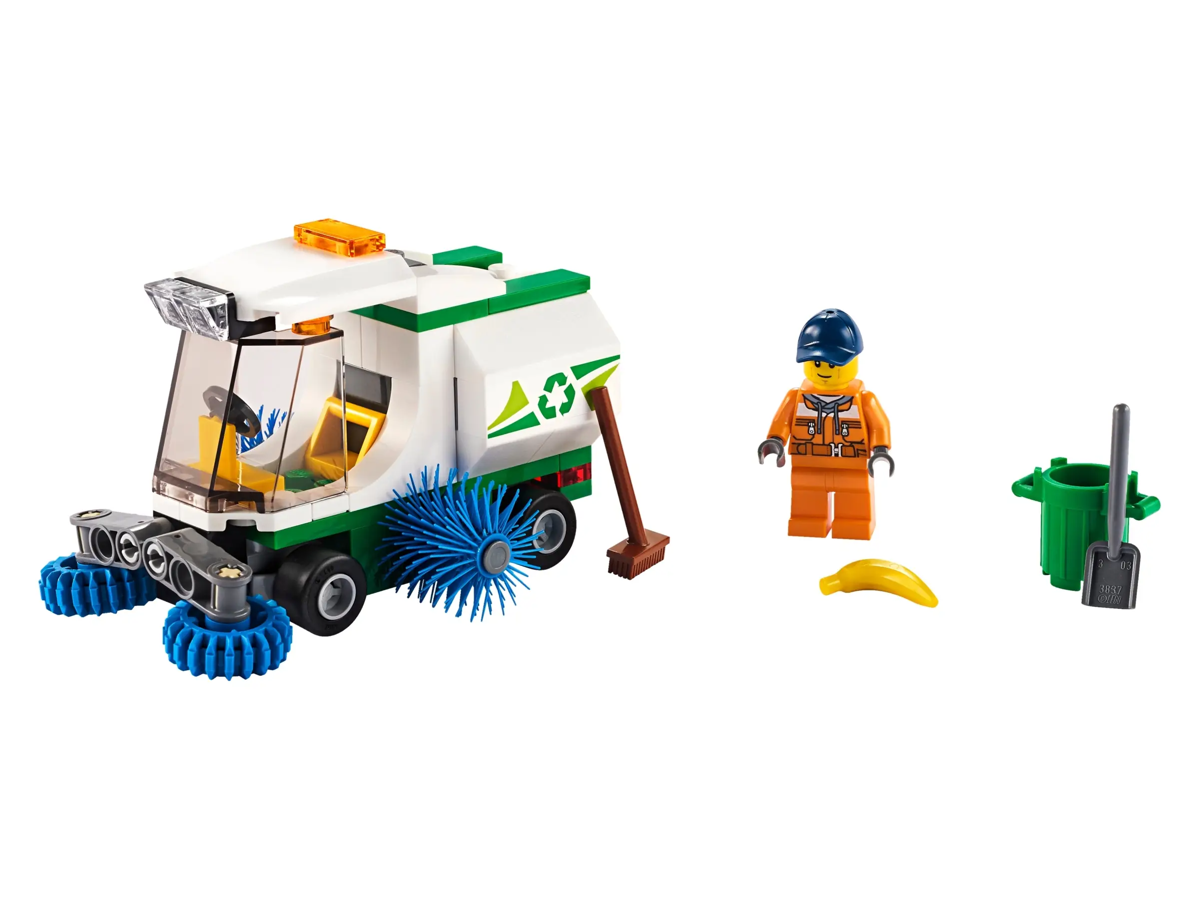 straßenkehrmaschine spielzeug LEGO City Straßenkehrmaschine • Set 60249 • SetDB