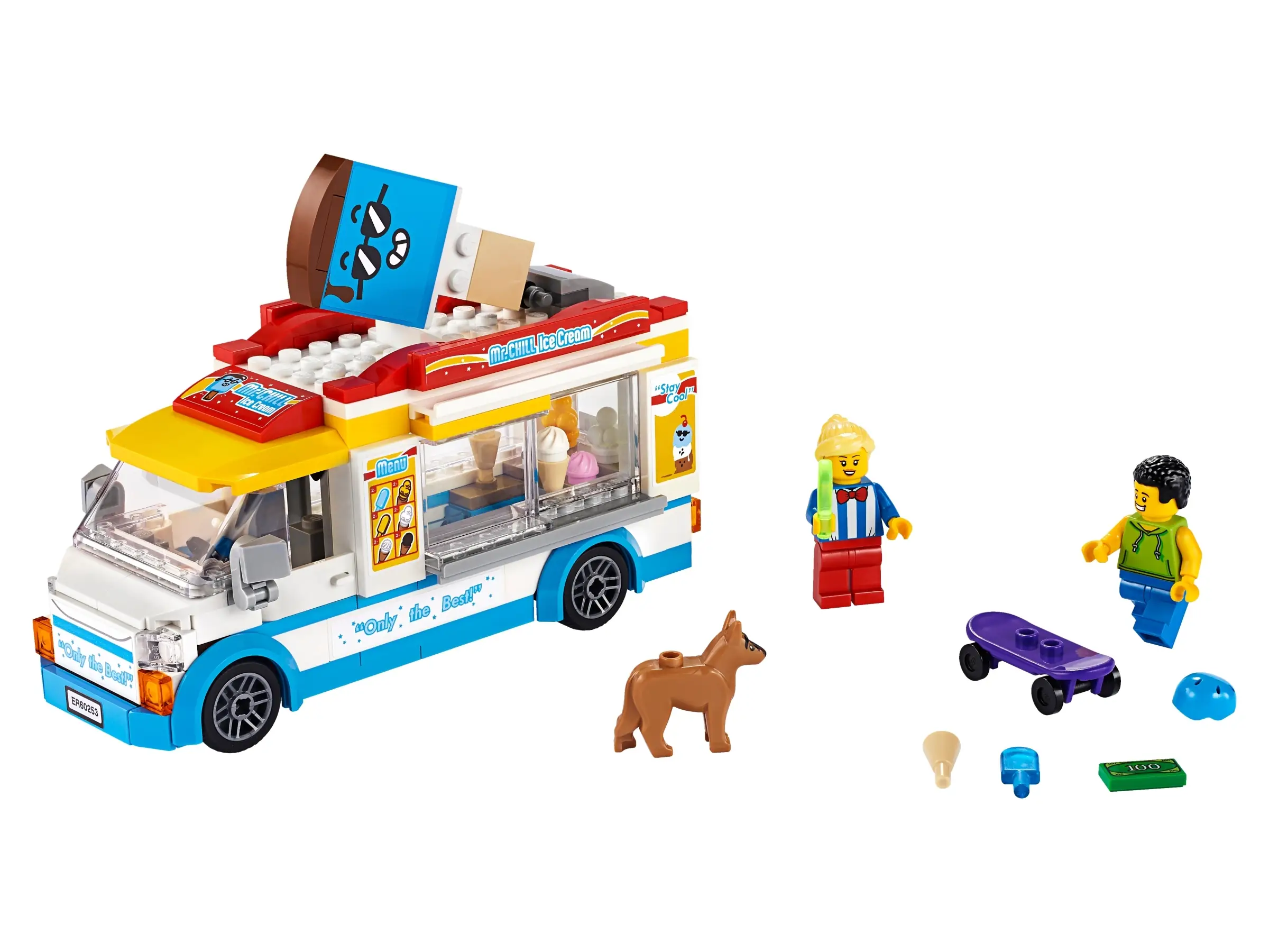 Lego friends ice cream top van