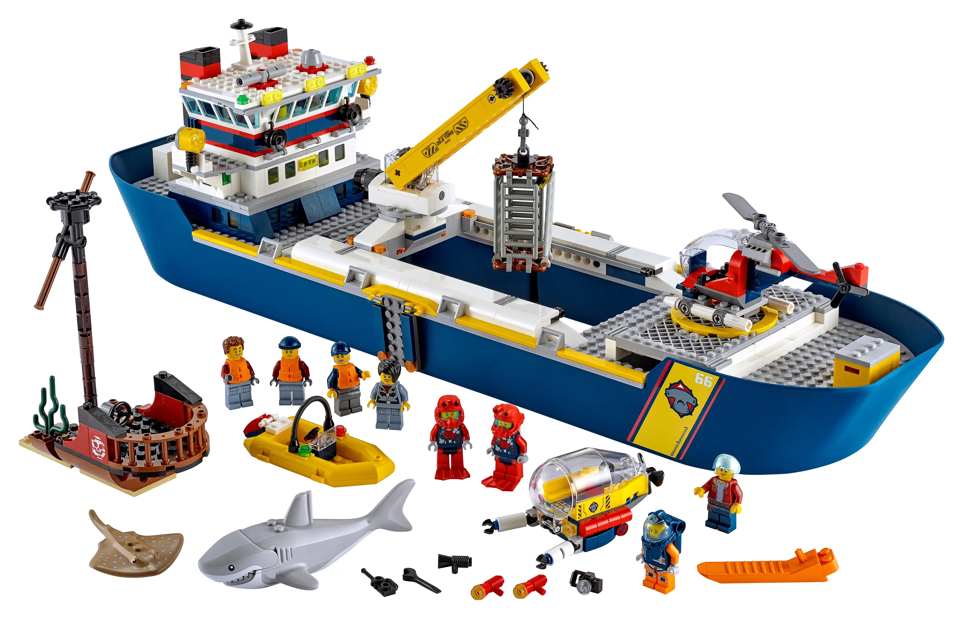 Lego deep online sea exploration