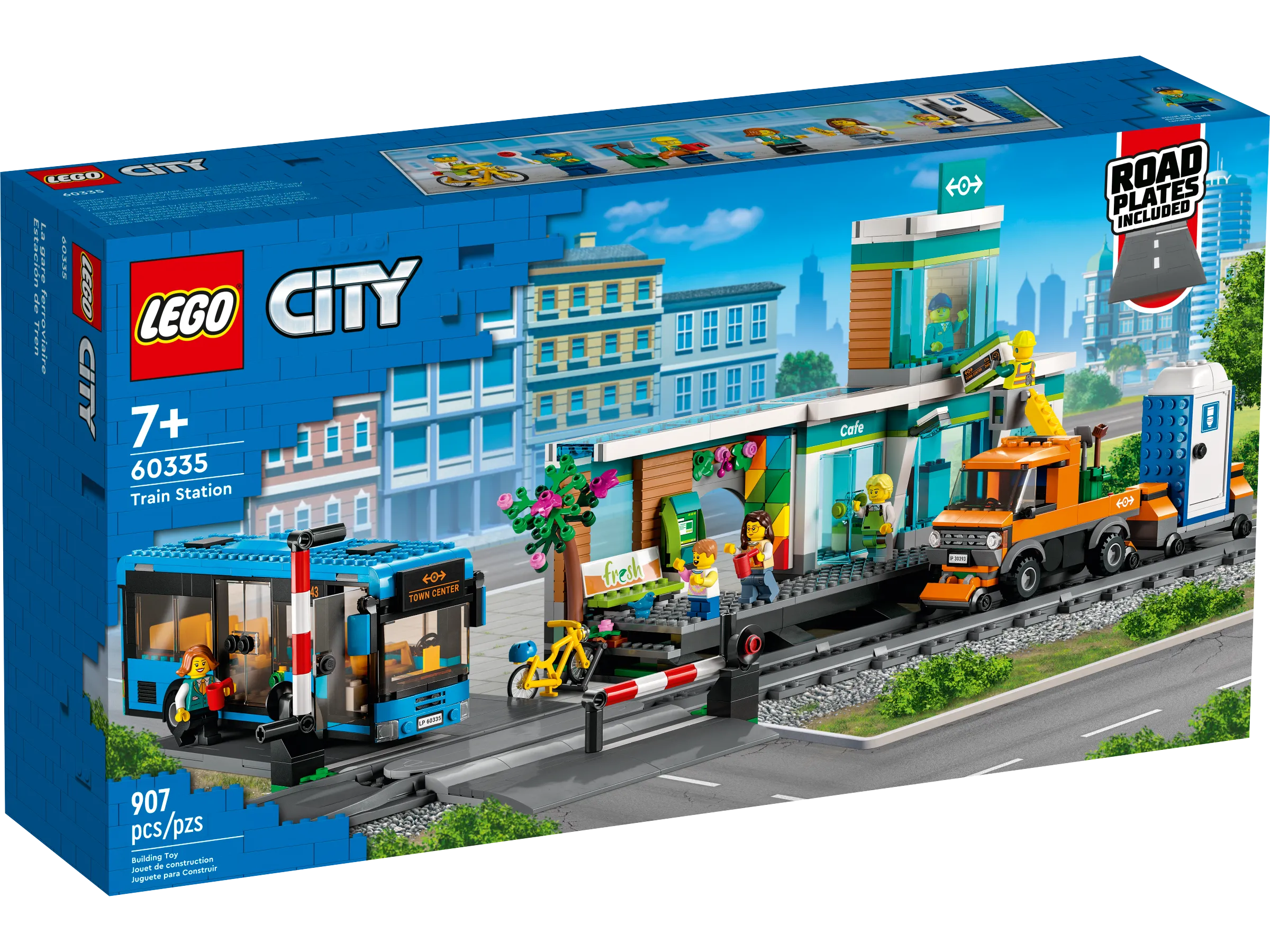 LEGO City Train Station • Set 60335 • SetDB • Merlins Bricks