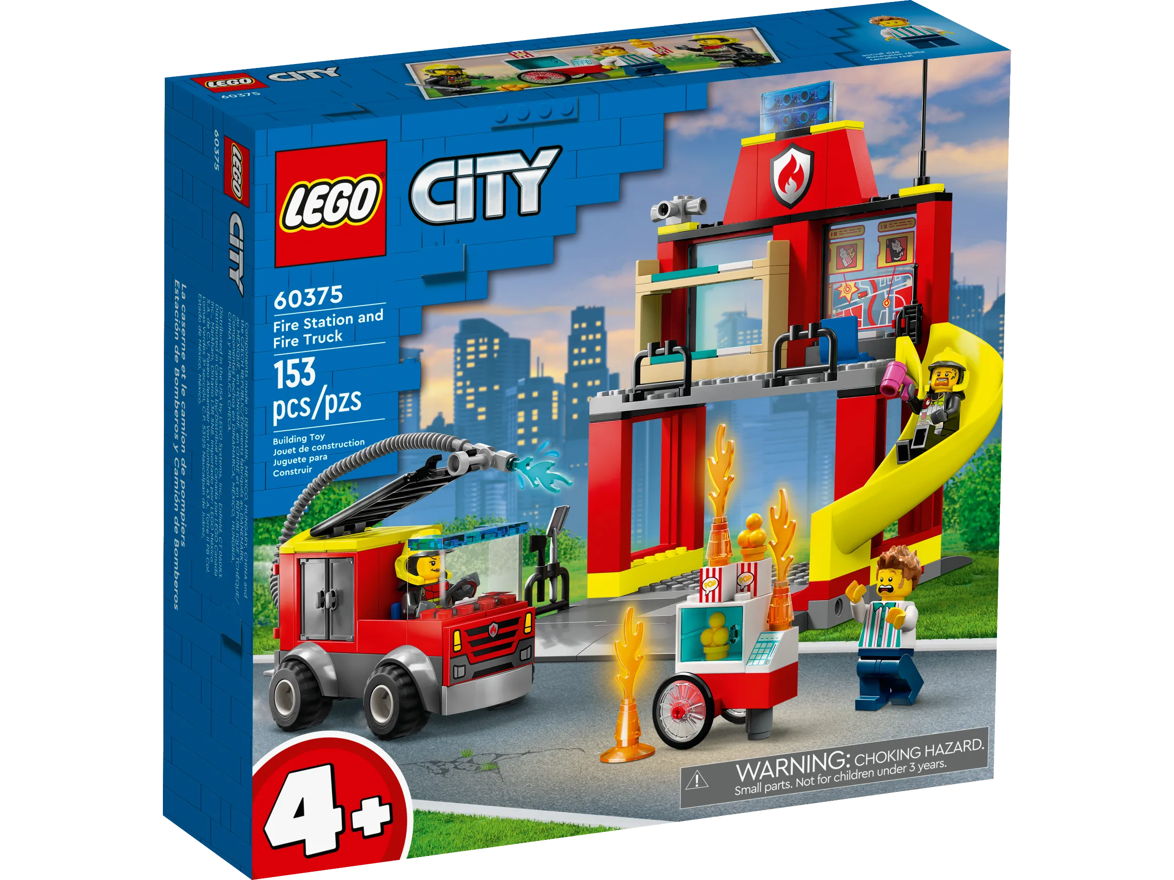LEGO City Fire Station with Fire Truck • Set 60414 • SetDB