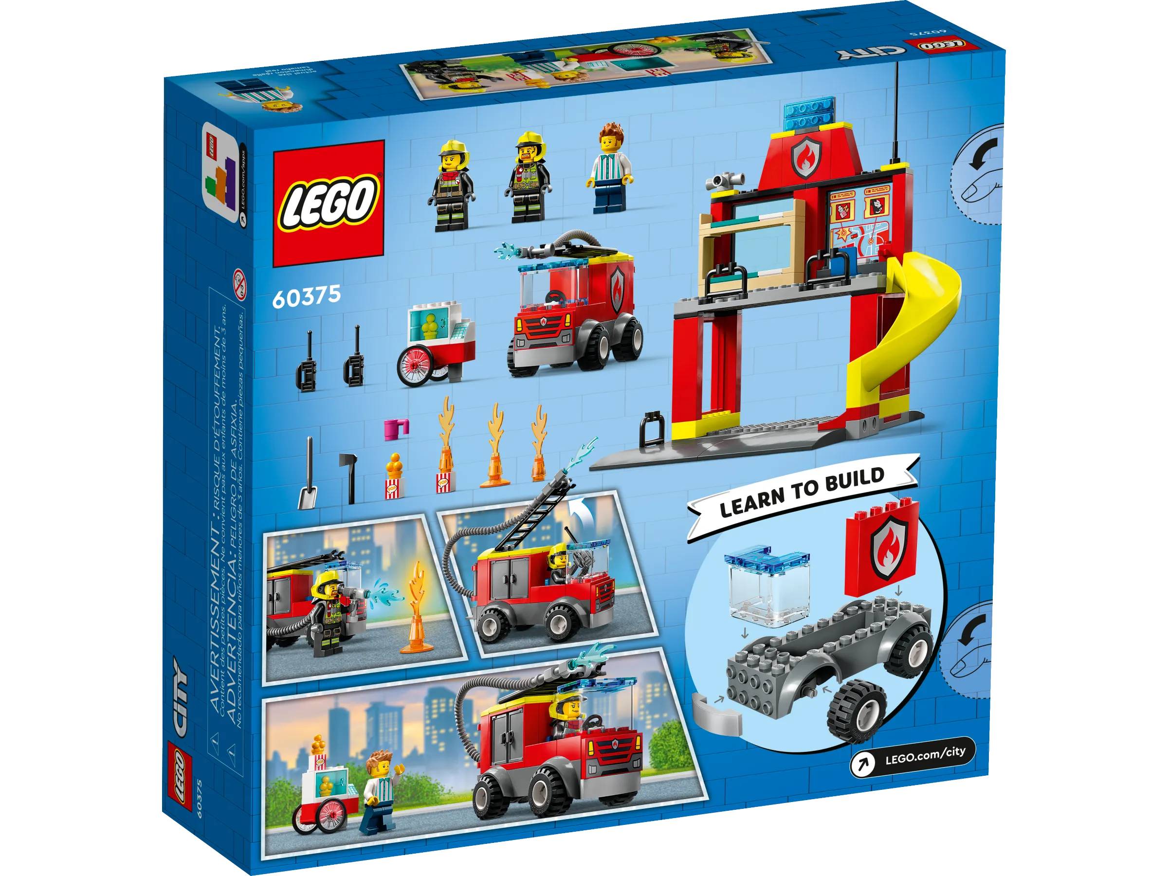 LEGO City Fire Station with Fire Truck • Set 60414 • SetDB