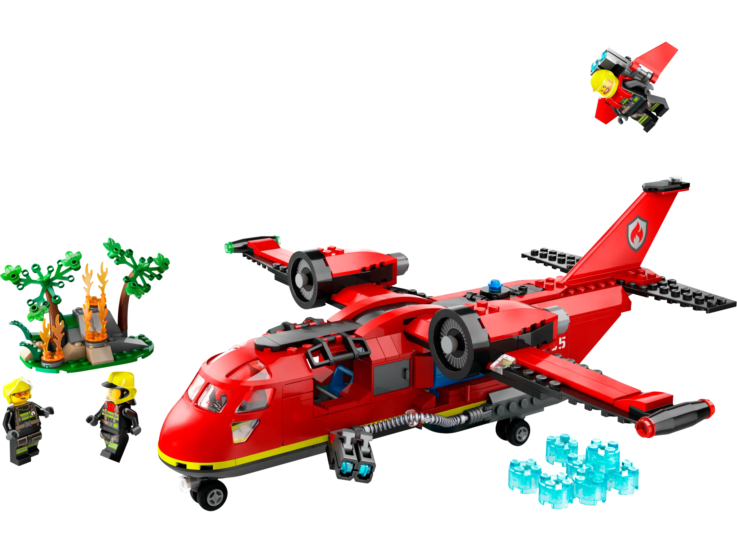 Lego city best sale red plane