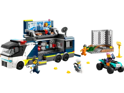 City Police Mobile Crime Lab Truck