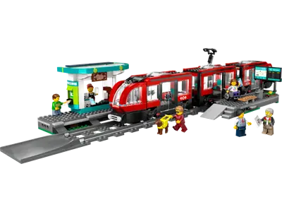 LEGO Trains Loading Ramp and Car Transport Wagon • Set 167