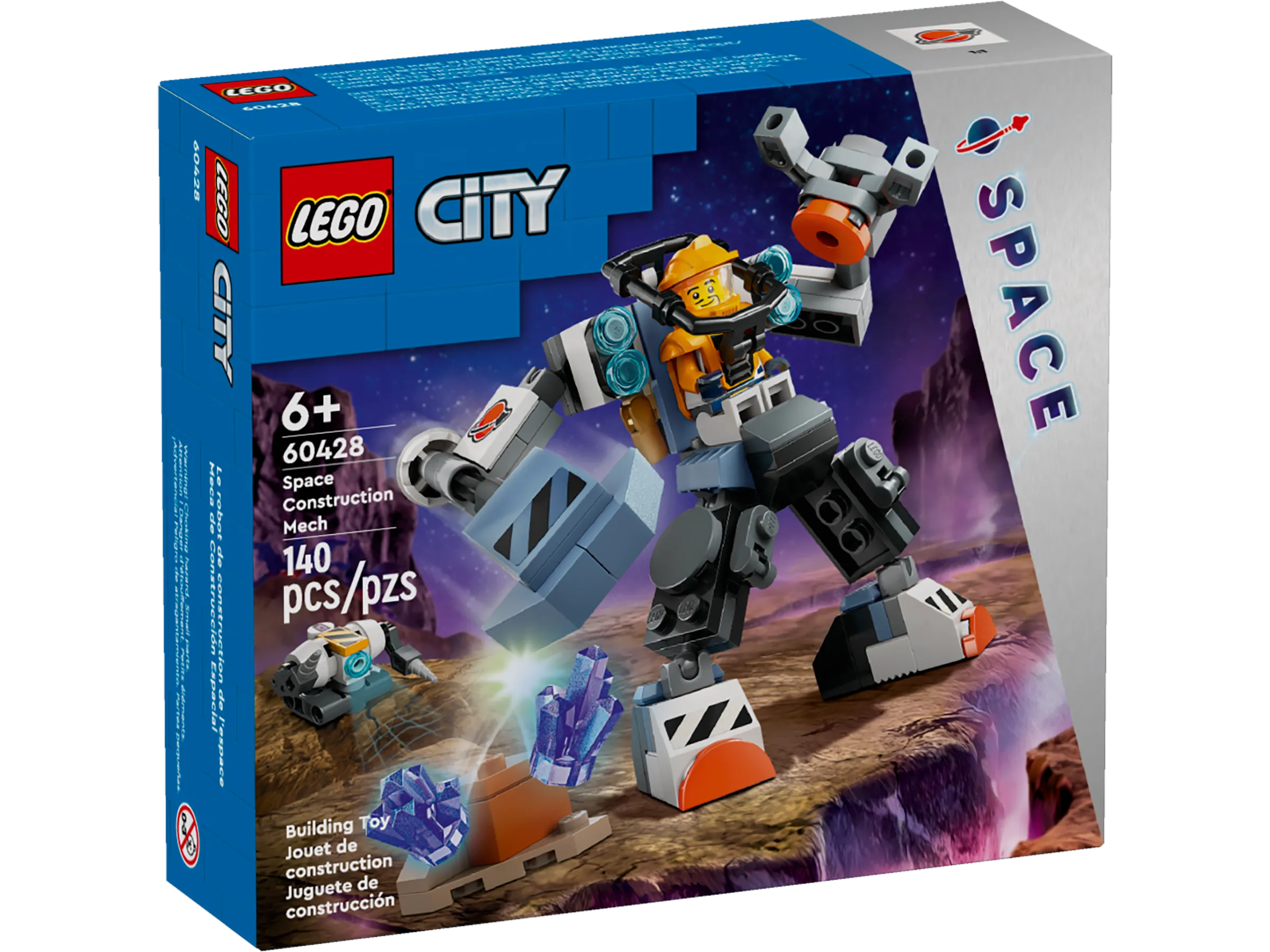 LEGO City Space Construction Mech Set 60428 SetDB