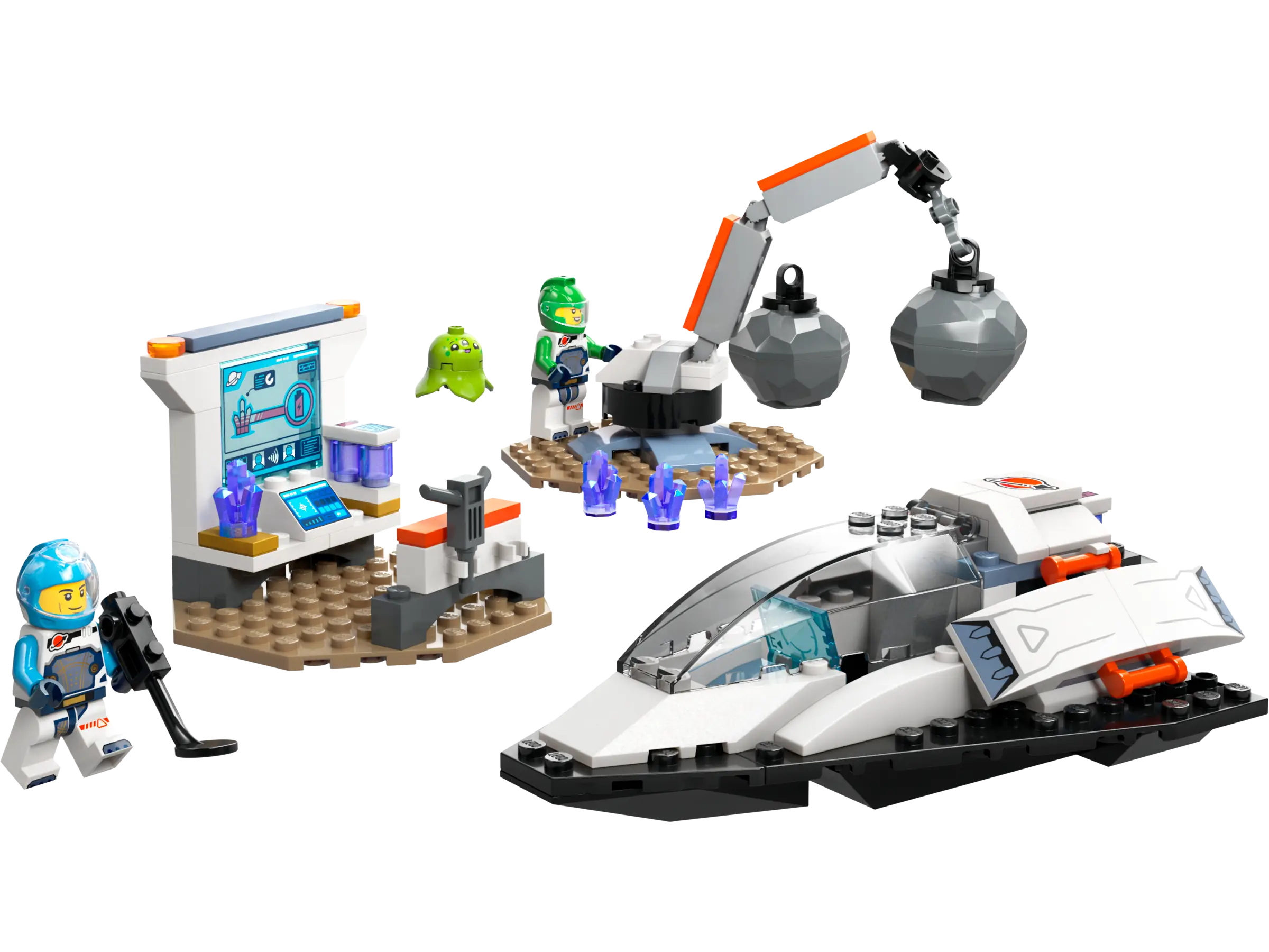 Lego top police spaceship