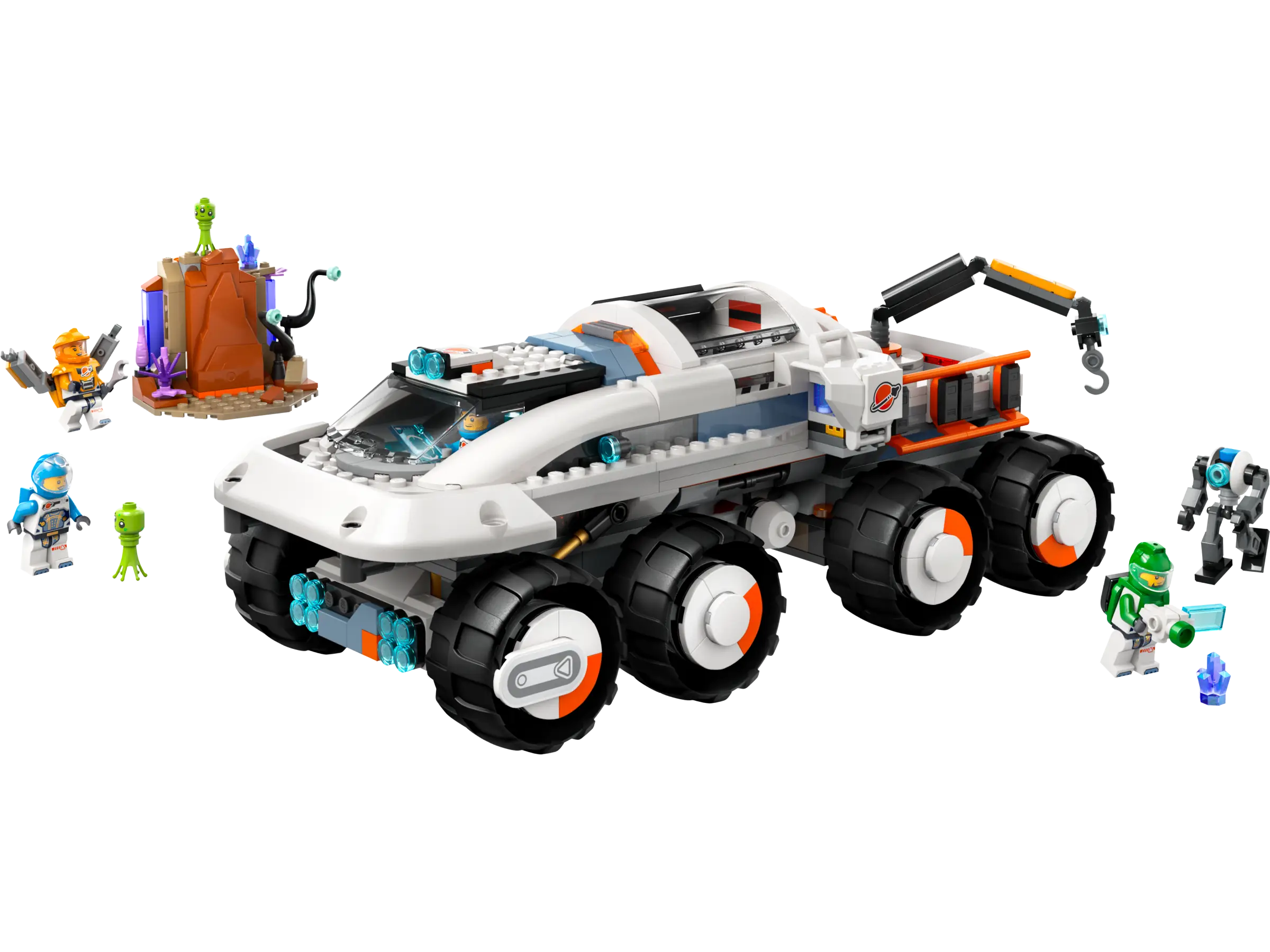 LEGO City Command Rover and Crane Loader • Set 60432 • SetDB