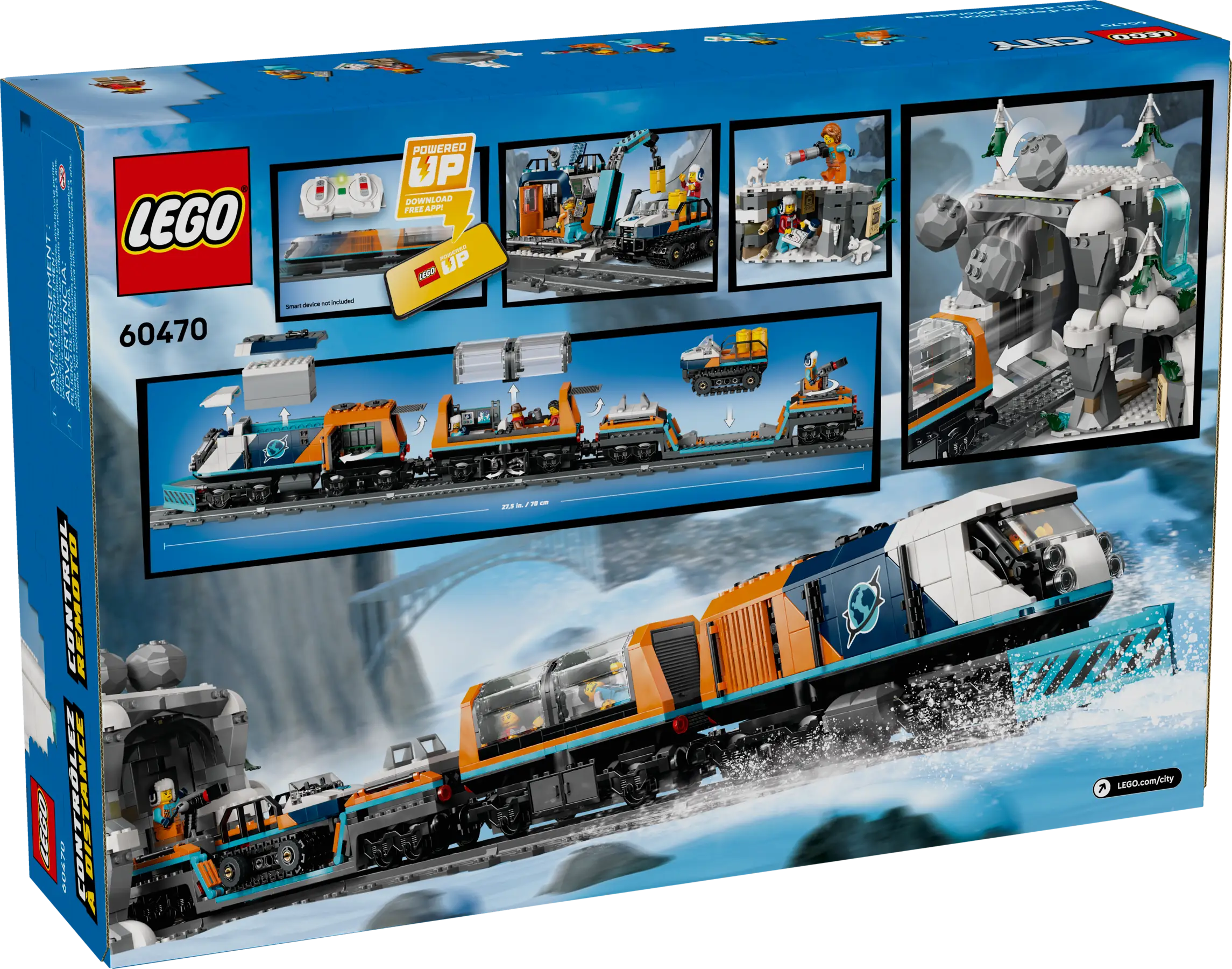 LEGO City Arktis-Polarexpress • Set 60470 • SetDB