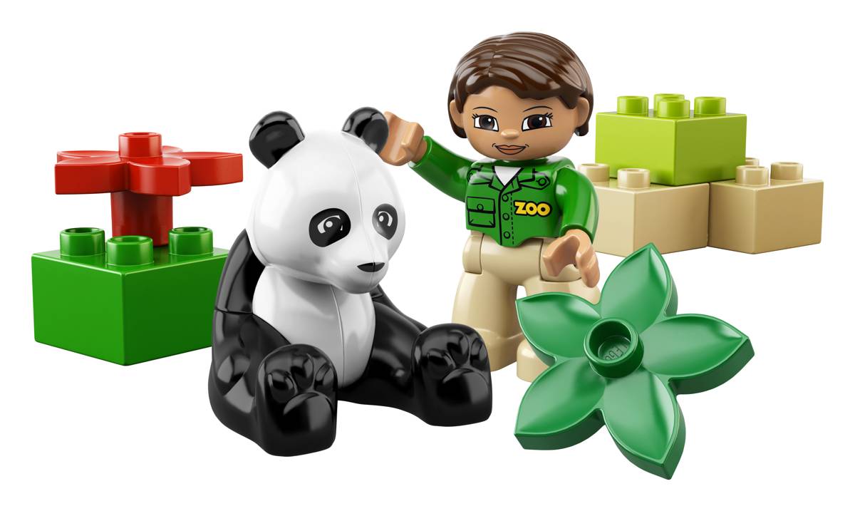 LEGO DUPLO Pandabär • BABY BLOCKS • Set 6173 • SetDB