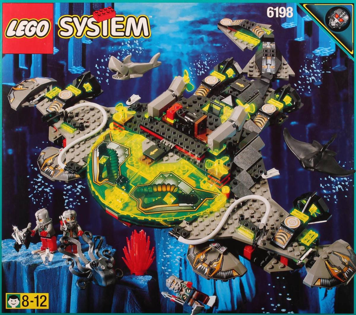 LEGO Aquazone Stingray Super Rochen • Set 6198 • SetDB