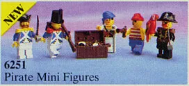 Pirates Pirate Mini Figures 
