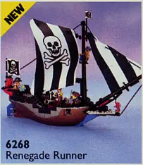 LEGO Pirates Renegade Runner • Set 6268 • SetDB