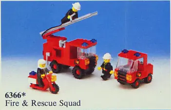 LEGO City Fire & Rescue Squad • Set 6366 • SetDB