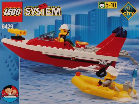 LEGO City Fire Boat • Set 1248 • SetDB • Merlins Steine