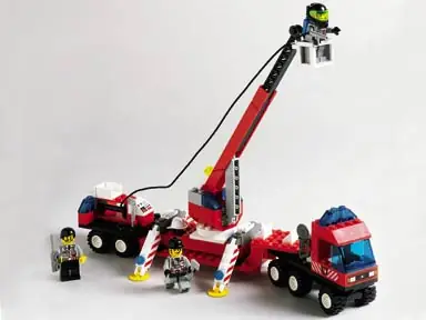 LEGO City Fire Fighter's Lift Truck • Set 6477 • SetDB