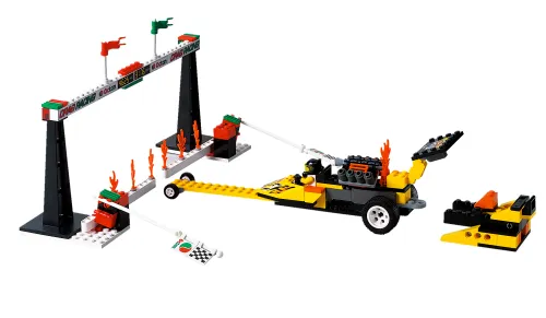 LEGO Racers Rocket Dragster • Set 6616 • SetDB