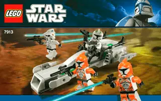 LEGO Battle Packs Clone ARF Trooper Razor / Stak 91st Mobile ...