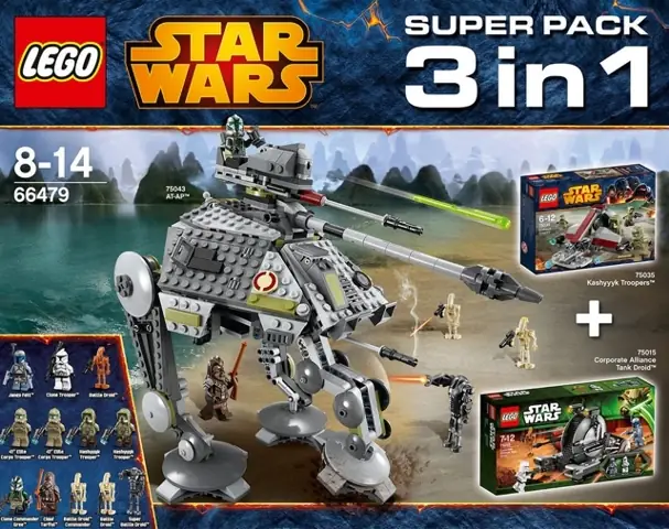 Lego star wars outlet super pack