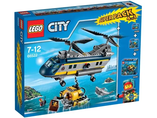 Lego City Bundle Pack, Super Pack 4 In 1 • Set 66522 • Setdb