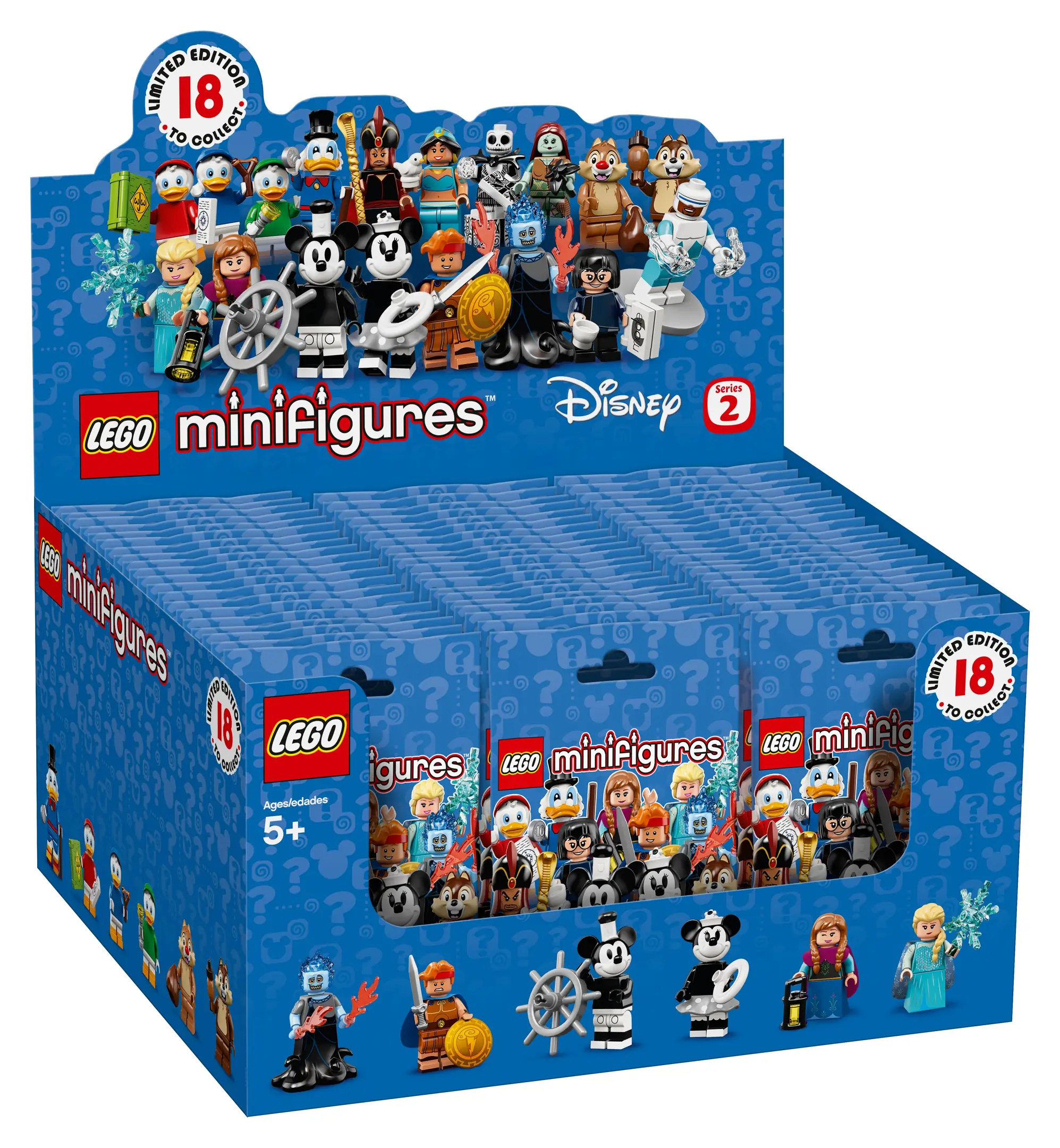 Lego minifigures disney series 2 hot sale release date