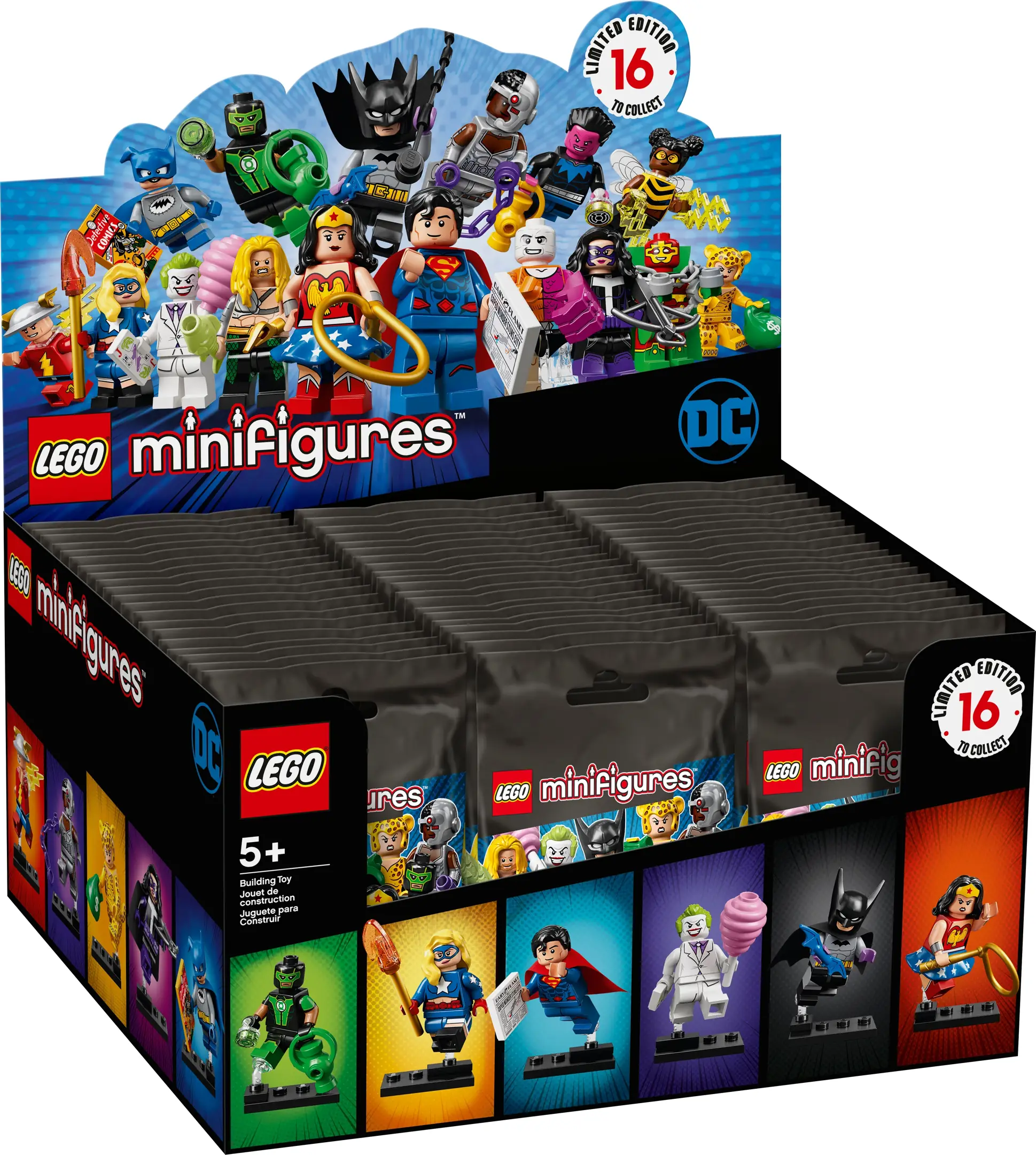 LEGO Minifigures DC Super Heroes Series Complete Box