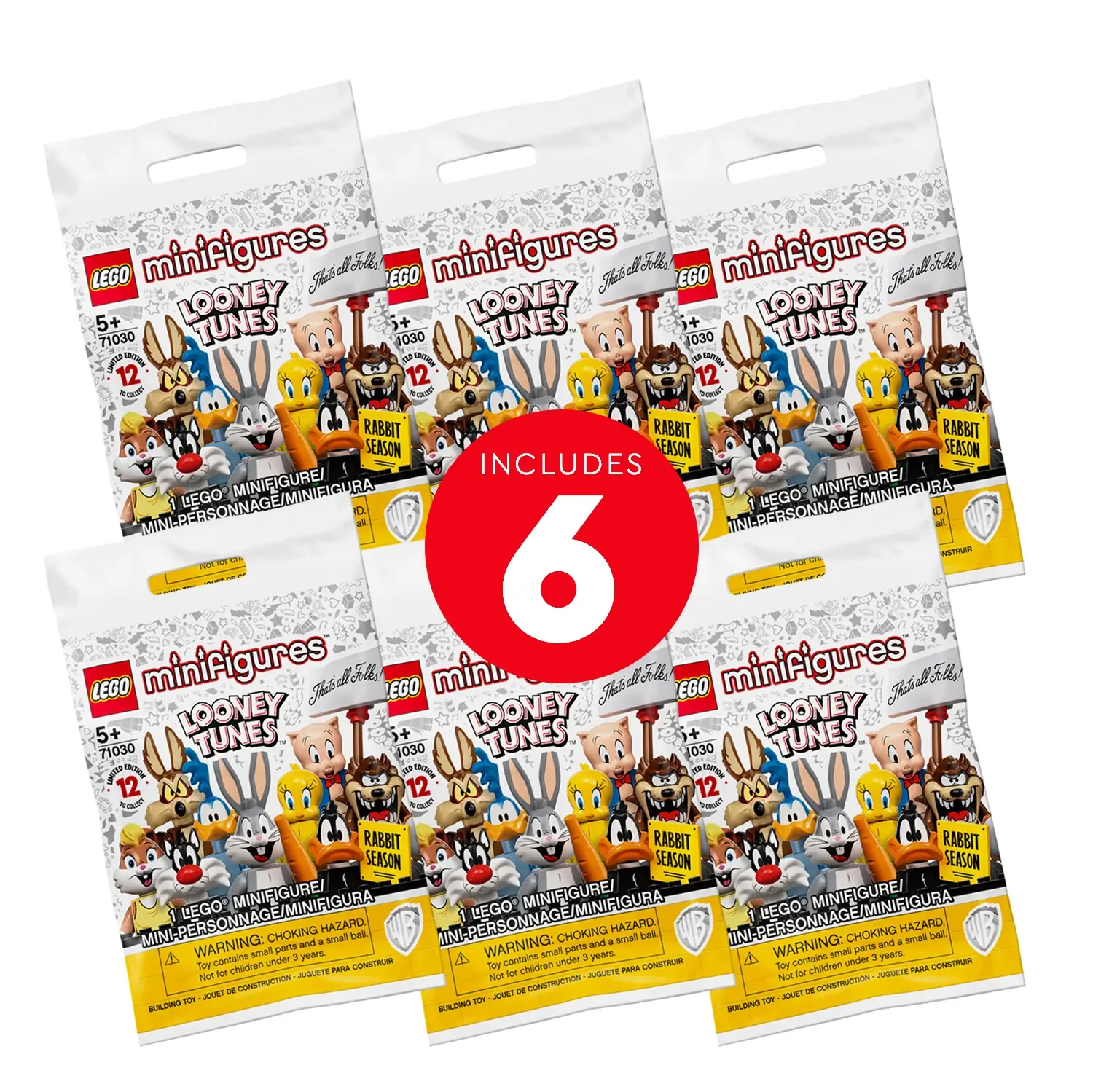LEGO Minifigures Looney Tunes 6 Pack Set 66667 SetDB