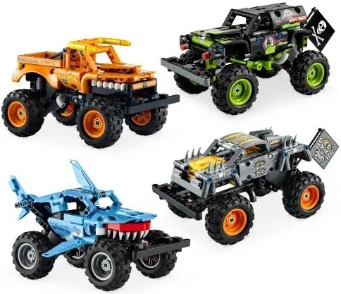 Technic Bundle Pack, 4 in 1 - Monster Jam Collection