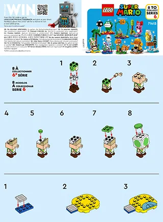Super Mario™ Mario-Charaktere-Serie 6 – Paket Gallery