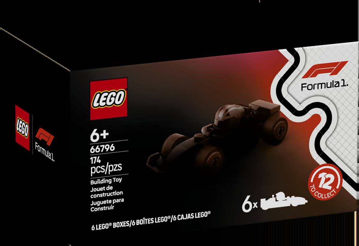 LEGO Collectibles F1 Rennwagen zum Sammeln 6er-Pack