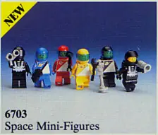 LEGO Space Mini-Figures • Set 6703 • SetDB • Merlins Bricks