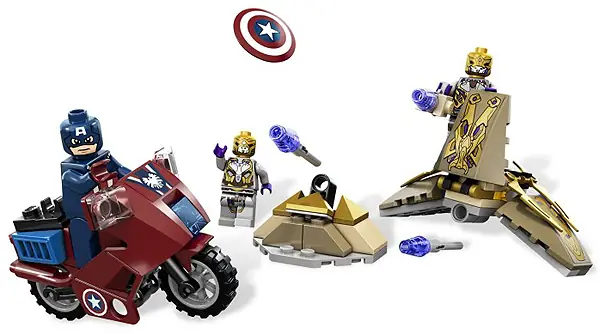 LEGO Captain America Minifigure sh014