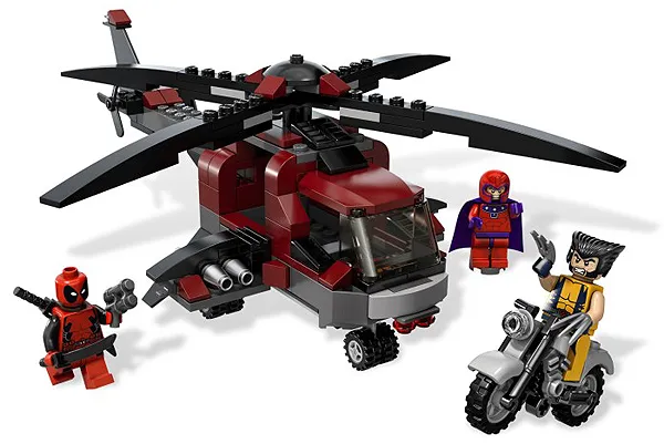 LEGO Marvel Wolverine's Chopper Showdown • Set 6866