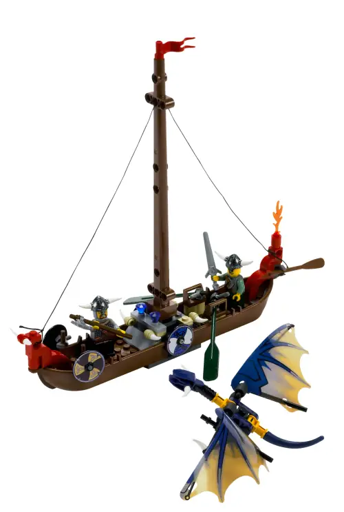 Lego viking top ship