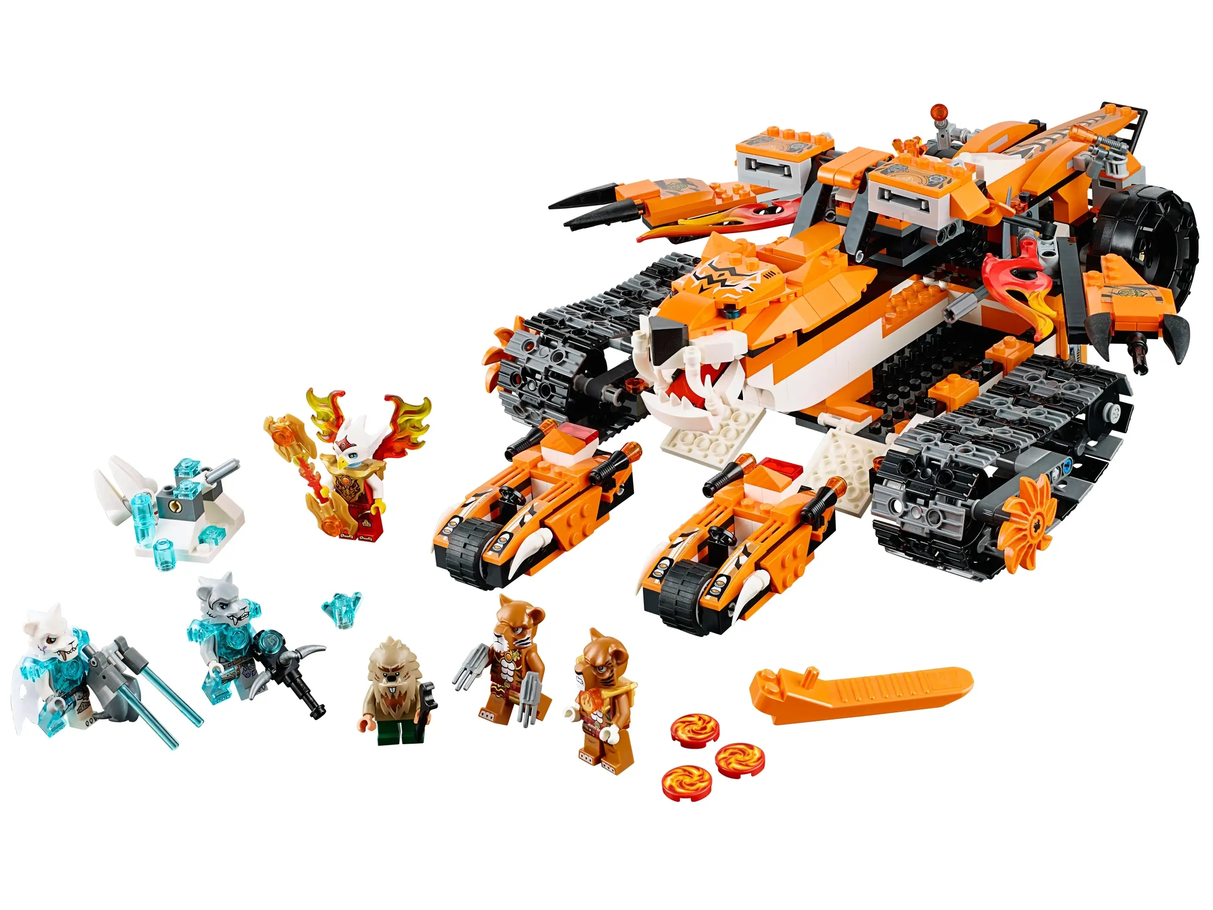 LEGO CHIMA Tiger s Mobile Command Set 70224 SetDB
