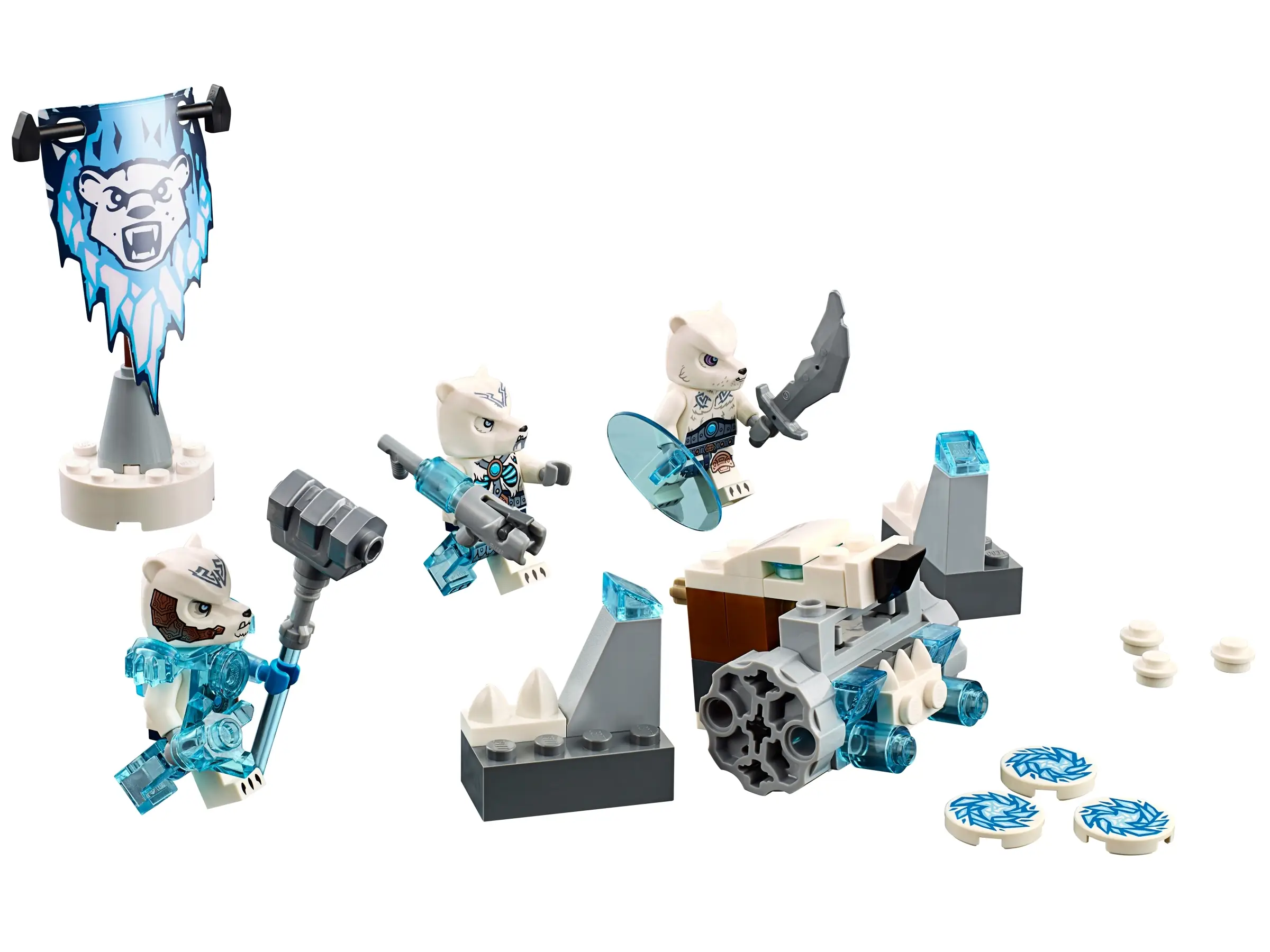 Lego chima online ice bear mech