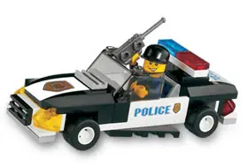 LEGO Squad Car • Set 7030 • SetDB • Merlins Bricks