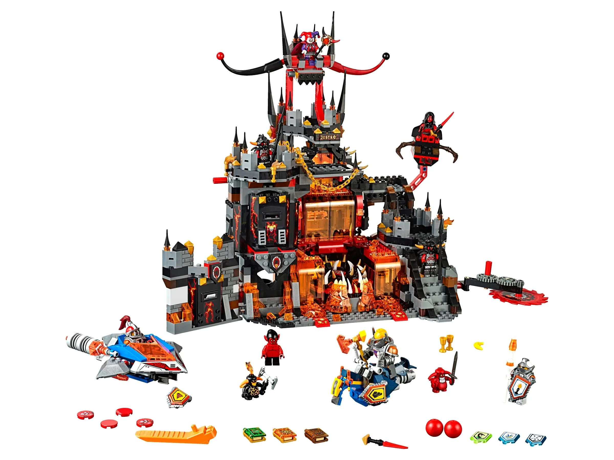 LEGO NEXO KNIGHTS Jestro s Volcano Lair Set 70323