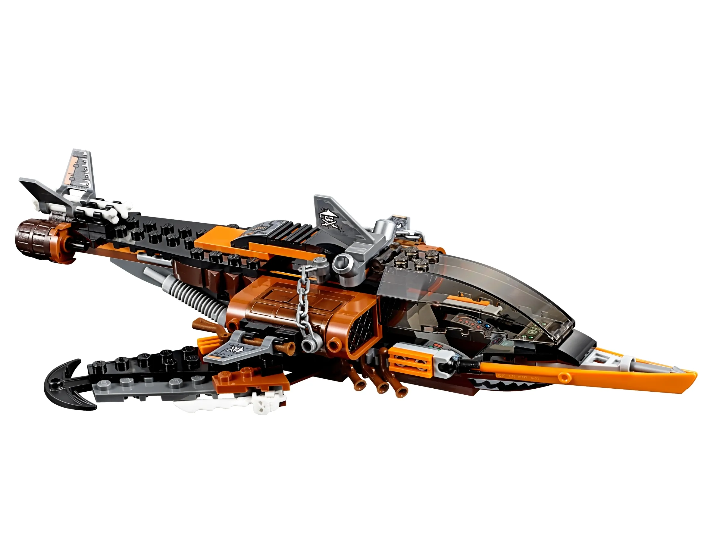 LEGO NINJAGO Sky Shark Set 70601 SetDB Merlins Bricks