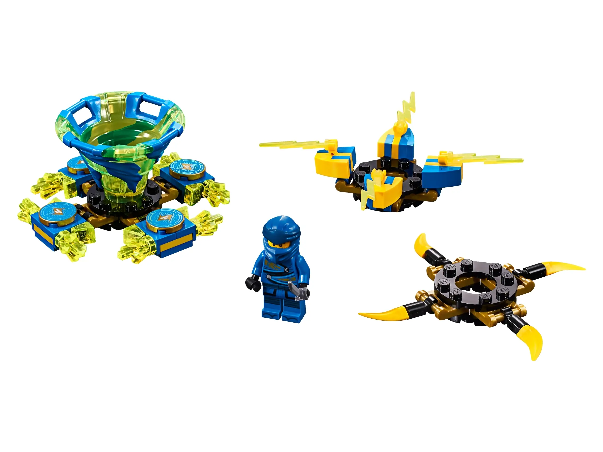 LEGO NINJAGO Spinjitzu Jay Set 70660 SetDB