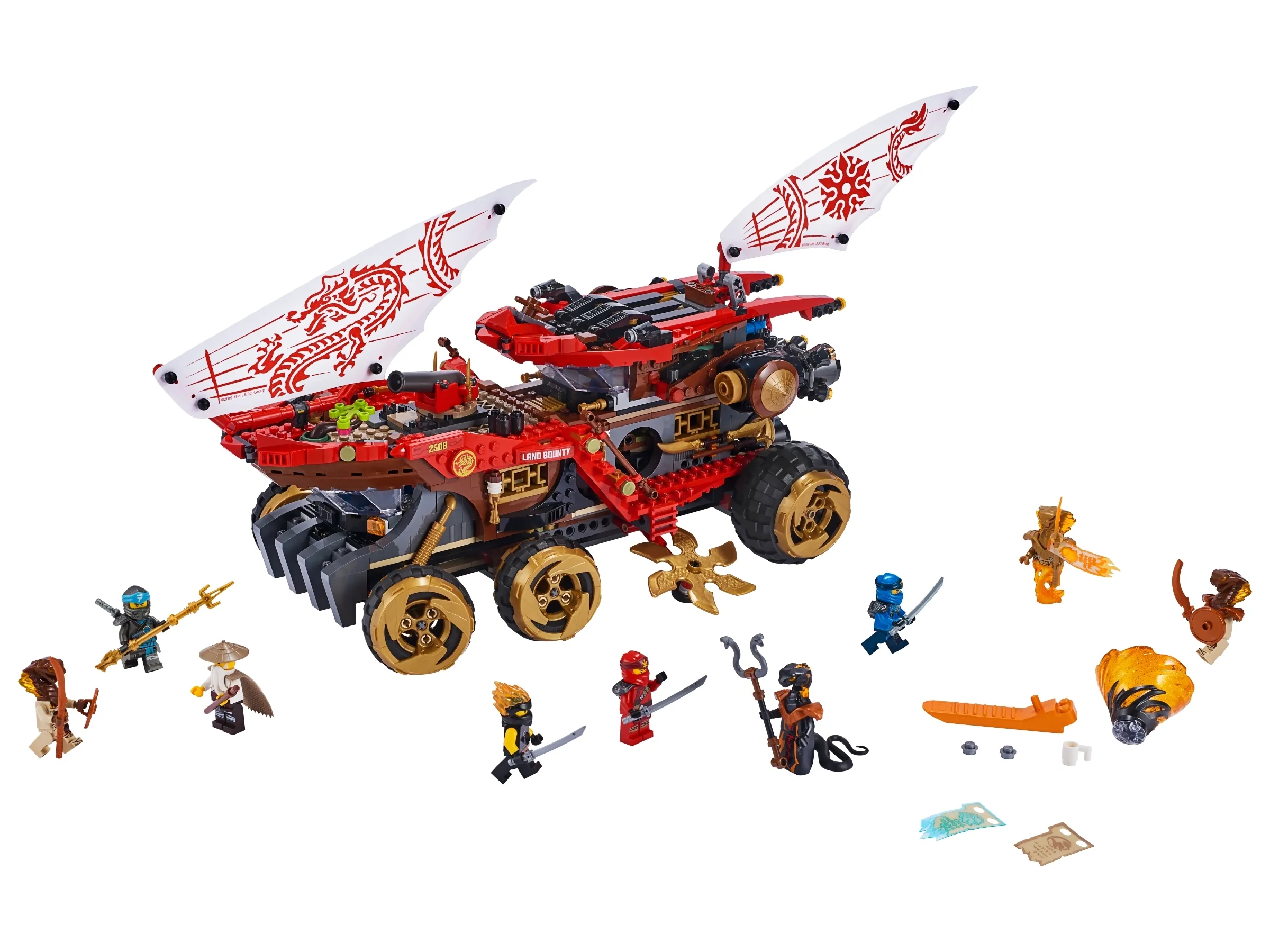 LEGO NINJAGO Char Minifigure Black Snake From Set 70675 / 70677