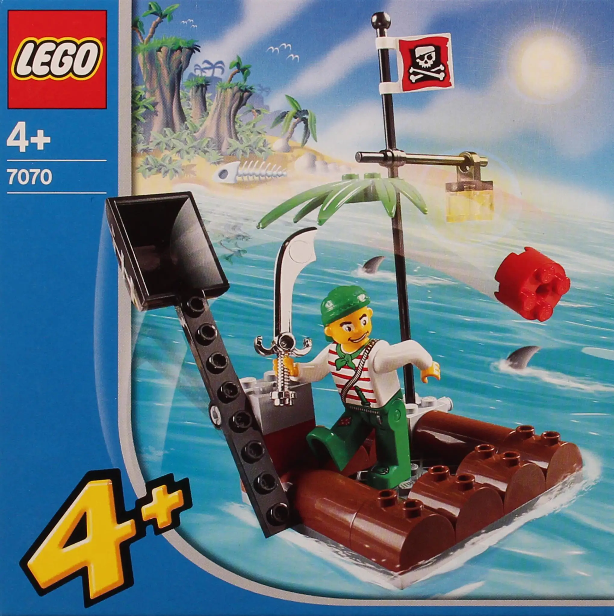 LEGO Pirates Catapult Raft • Set 7070 • SetDB