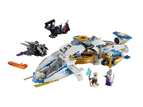 LEGO NINJAGO Zane Techno Robe, Rebooted • Minifig njo0085