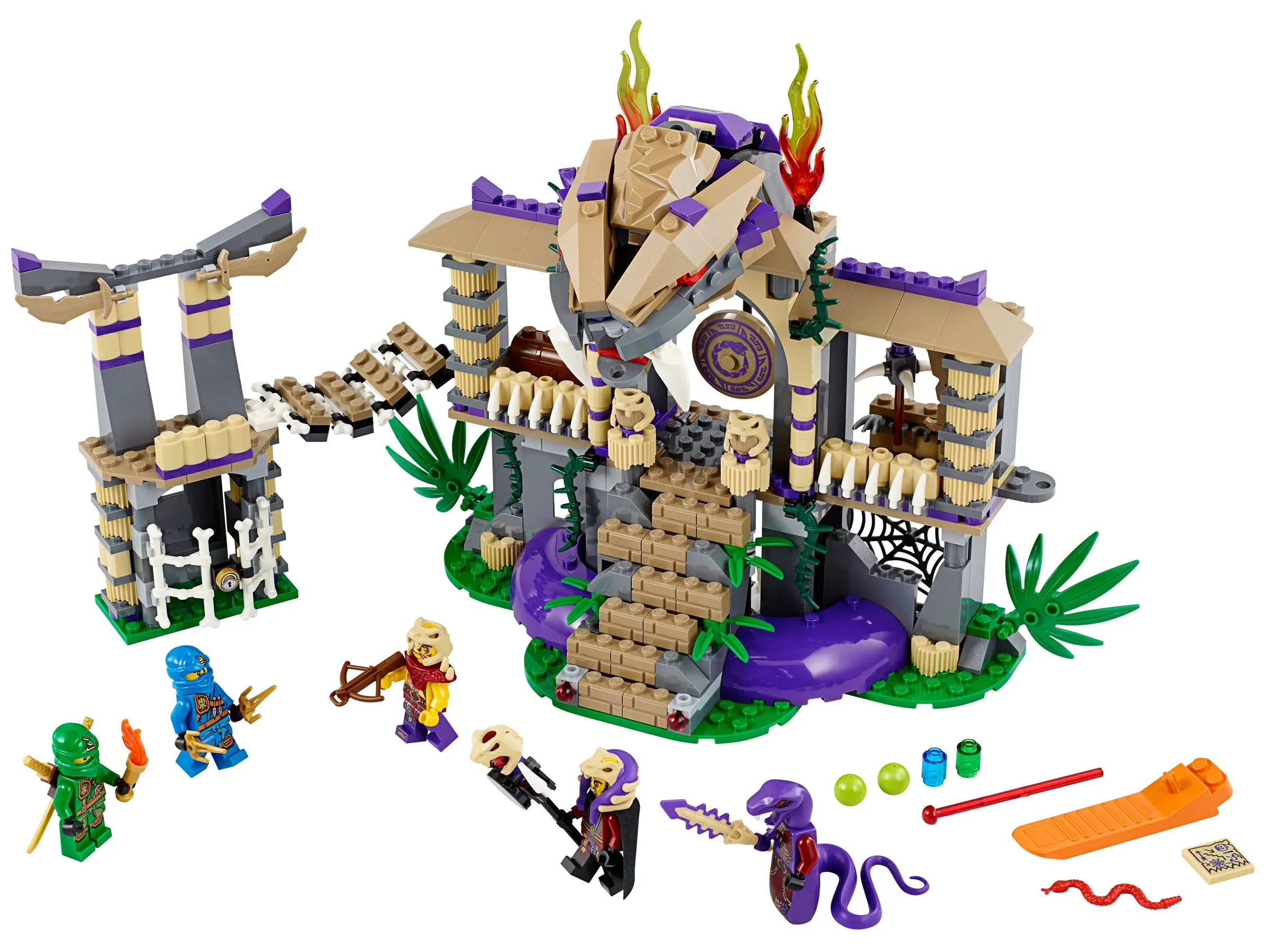Ninjago snake sets hotsell