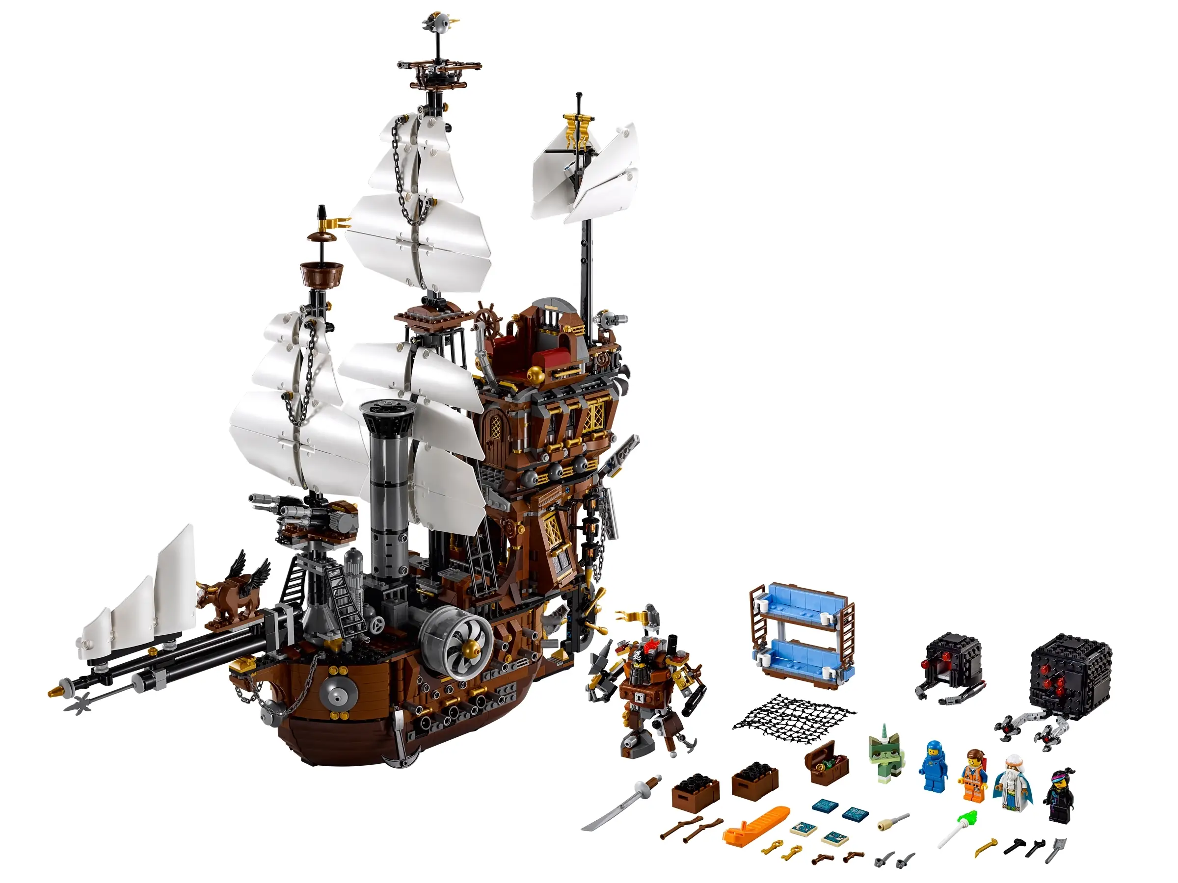 Lego MetalBeard's Sea Cow 70810 65% good Comp