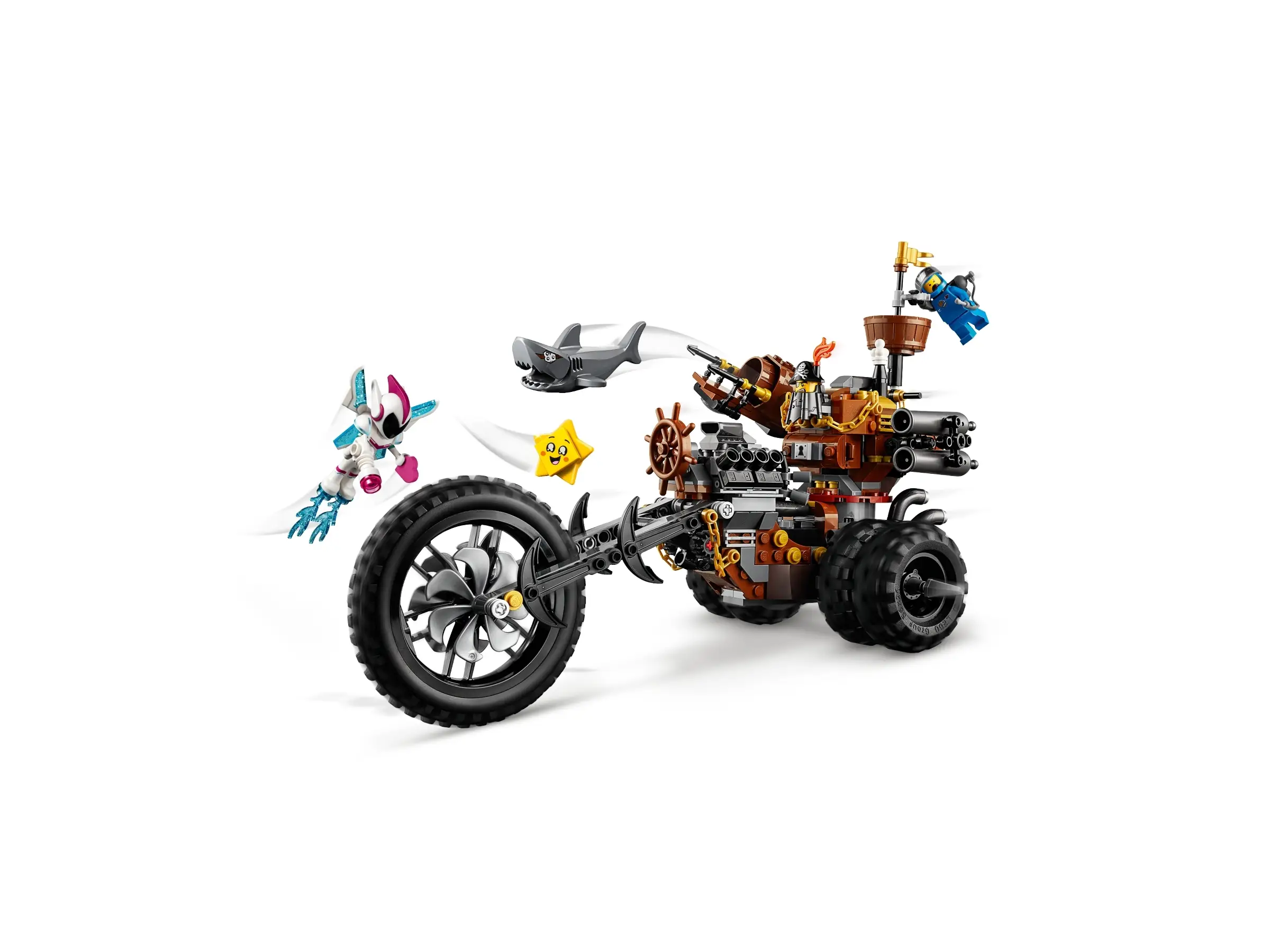 Lego movie 2 metalbeard's store heavy metal motor trike